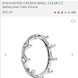 Pandora crown ring